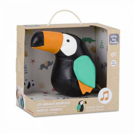 Jucarie muzicala Little Big Friends Tucan Jean - imagine 8