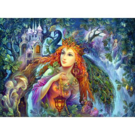 Puzzle Zână, 500 piese + Stickere, Ravensburger - imagine 2