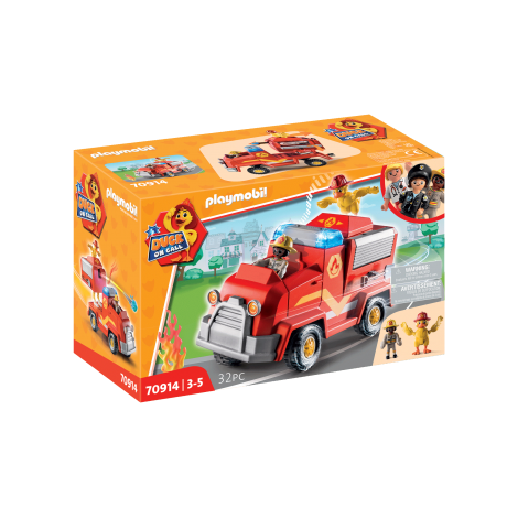 Playmobil D.O.C - Mașină de Pompieri Jucărie