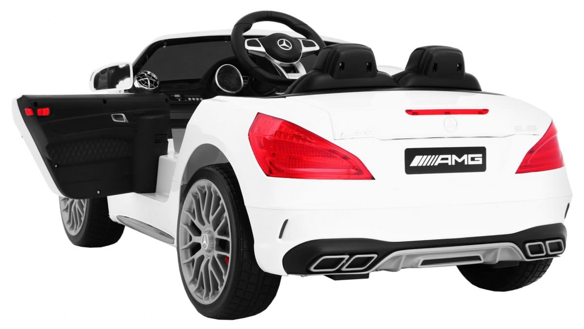 Masinuta Electrica Mercedes SL65 Alba | Autokids - imagine 3