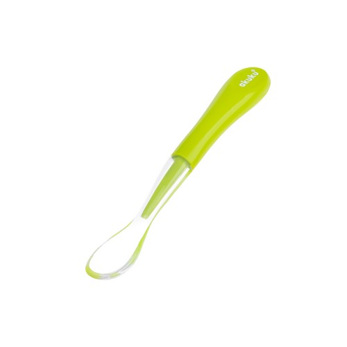 Linguriță Silicon Akuku Verde, Mâner Ergonomic - imagine 2