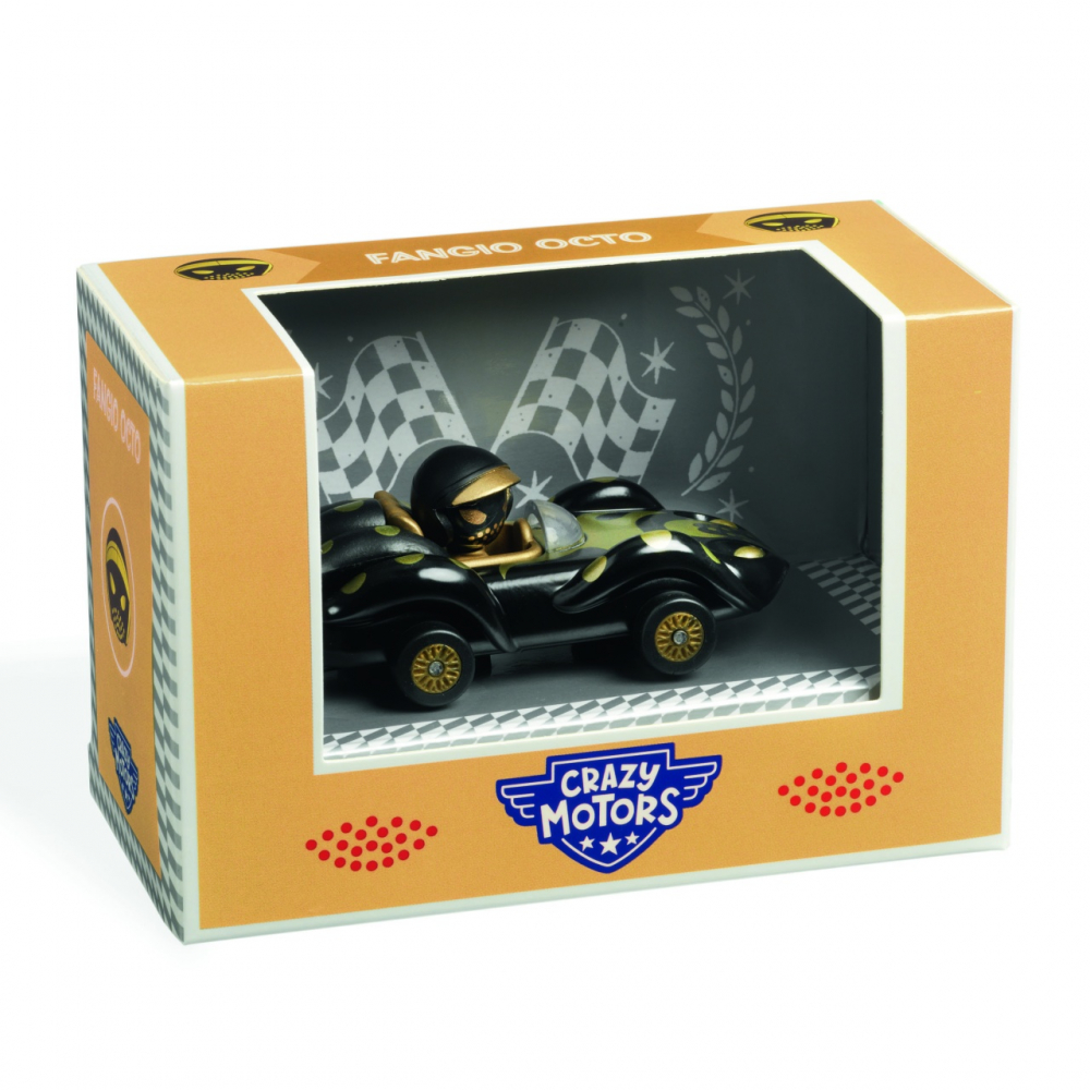 Masina de Curse Fangio Octo Djeco | Jucarie Copii