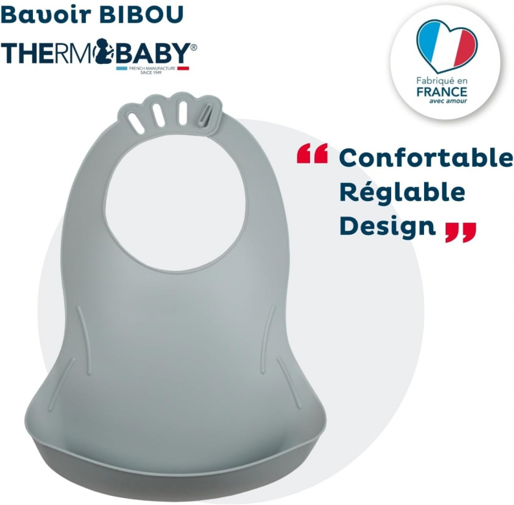 Baveta Thermobaby cu Buzunar Colector Anti-Pata - imagine 2