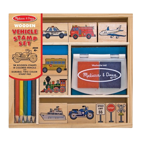 Set Stampile Vehicule Melissa&Doug 2409