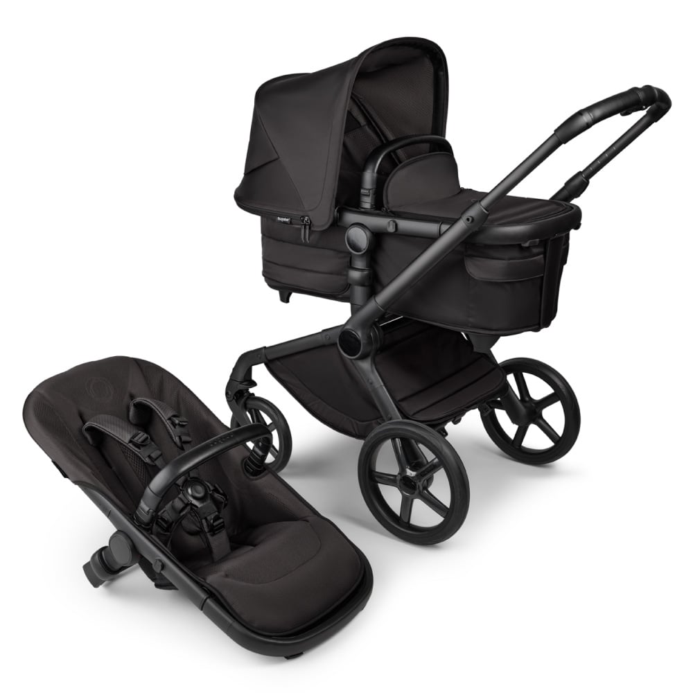 Bugaboo Fox 5 Noir - Confort Premium 2 în 1 - imagine 8