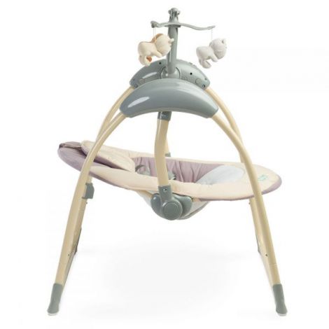 Leagan Electric Caretero LOOP cu Telecomanda Beige - imagine 4
