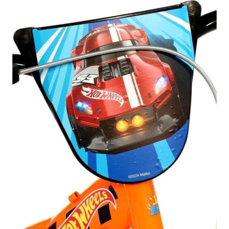 Bicicleta Dino Bikes Hot Wheels 12" copii - imagine 5