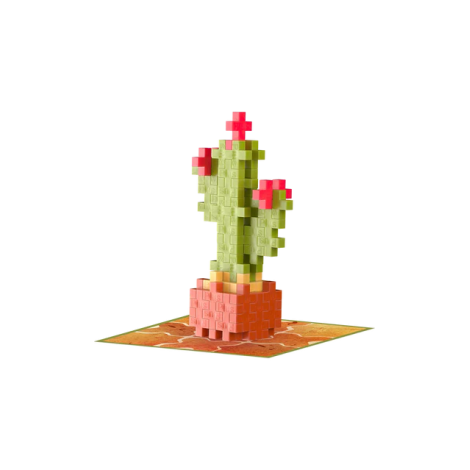 Set Constructie Plus-Plus Cactus DIY 19.9 Lei - imagine 2