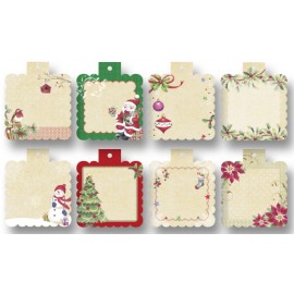 Minietichete Craciun Folia Paper - Decor Cadouri - imagine 3