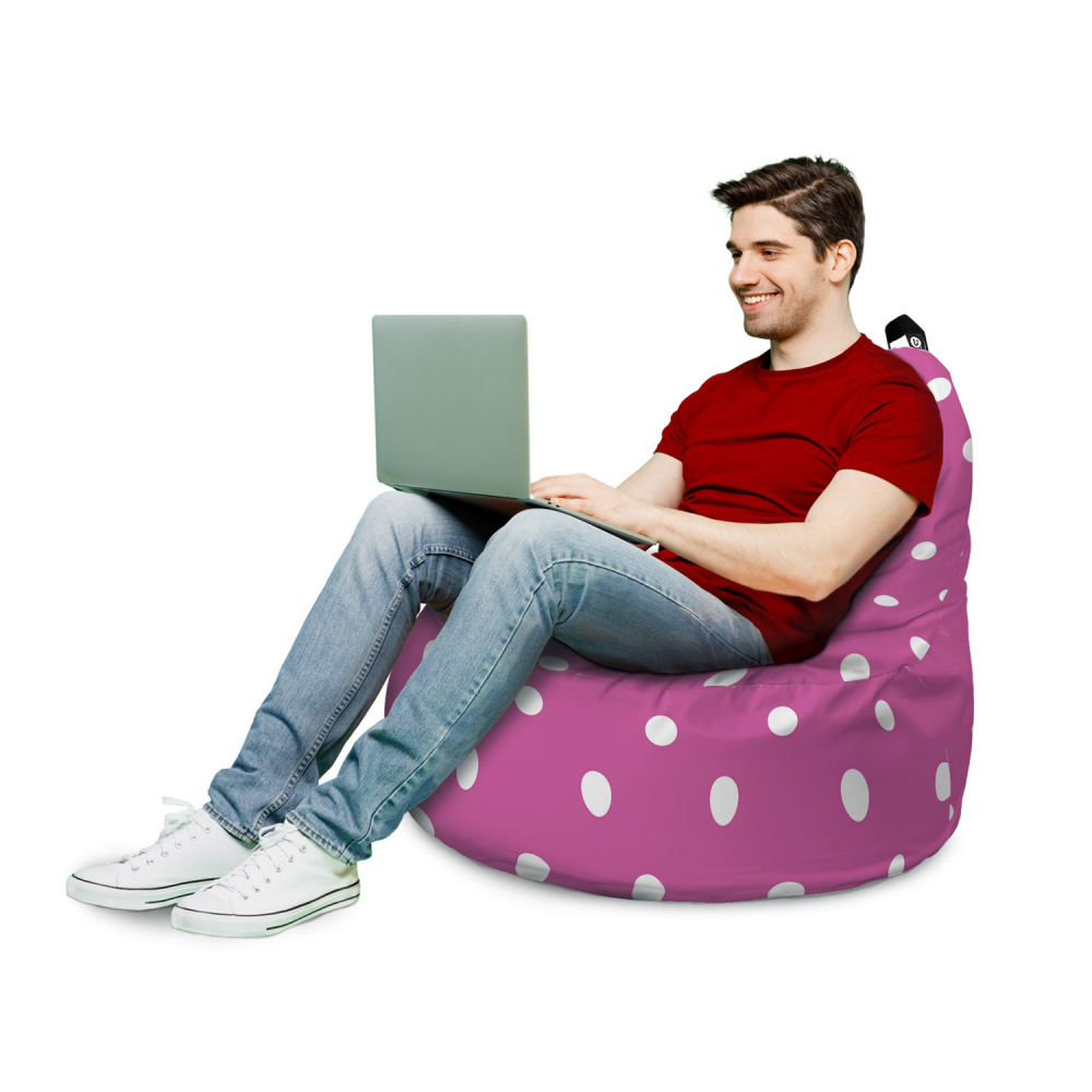Fotoliu Updeco Bean Bag Big Chill Mov Comfort - imagine 3