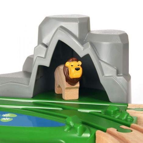 BRIO Set Aventură în Safari 33960 - Trenuleț cu Animale - imagine 5