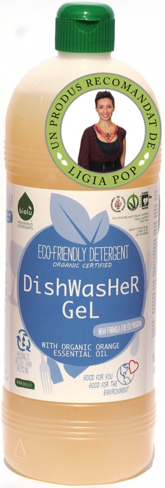 Gel Ecologic Masină de Spălat Vase 1L Biolu