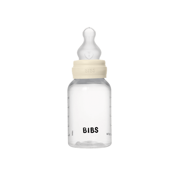 Bibs Set Biberon Anticolici 150ml Silicon Ivory - imagine 3