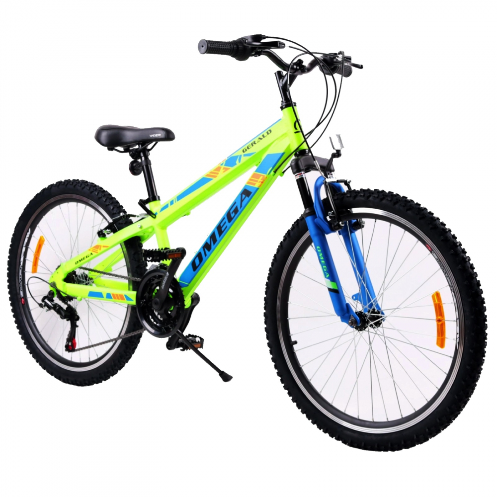 MTB Omega Gerald 24" 18V, Verde - imagine 2