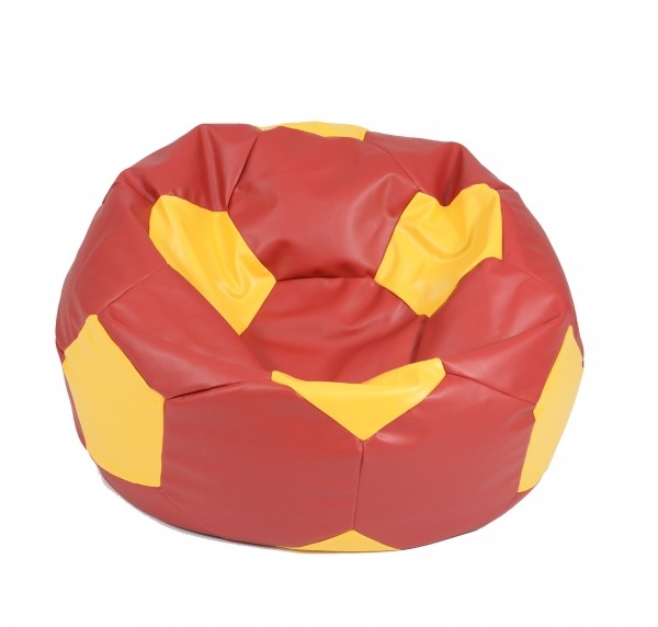 Fotoliu Minge Telstar Junior Red - Pufrelax - imagine 5
