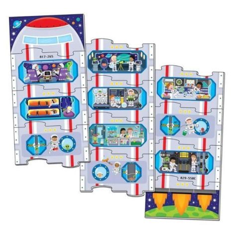 Puzzle Vertical Galt Nava Spatiala - Calatorie Spatiala - imagine 2