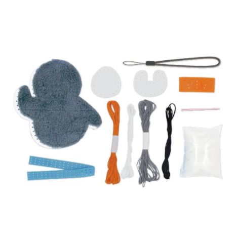 Avenir Set Breloc Pinguin Cusut Creativ - imagine 3