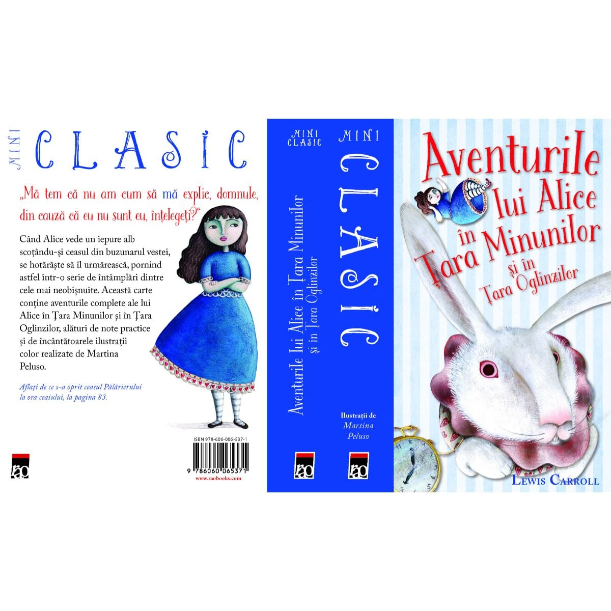 Mini Clasic: Aventurile lui Alice - Editie Rao