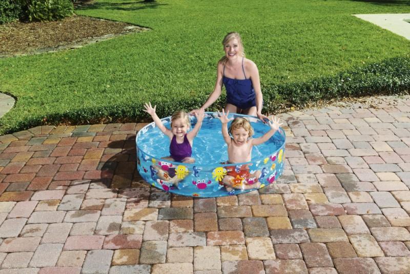 Piscina Bestway Fill and Fun 122cm - distractie vara