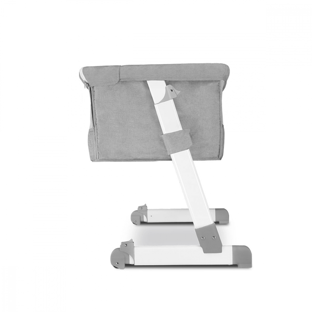 Patut co-sleeper Lionelo Theo 2 in 1 Gri - imagine 10