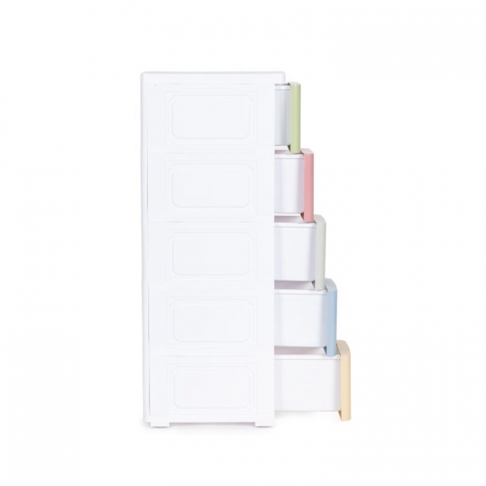 Raft 5 compartimente ModernHome - Depozitare organizată - imagine 4
