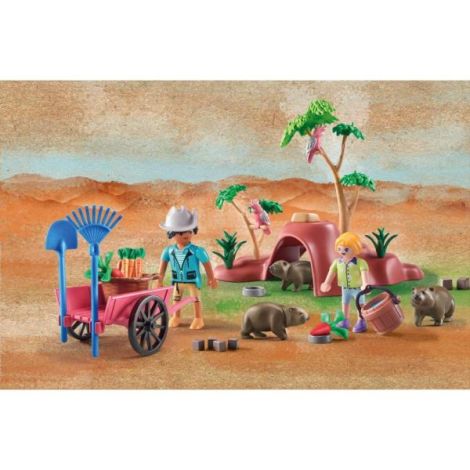 Playmobil Adapost Wombat - Aventură Australiană