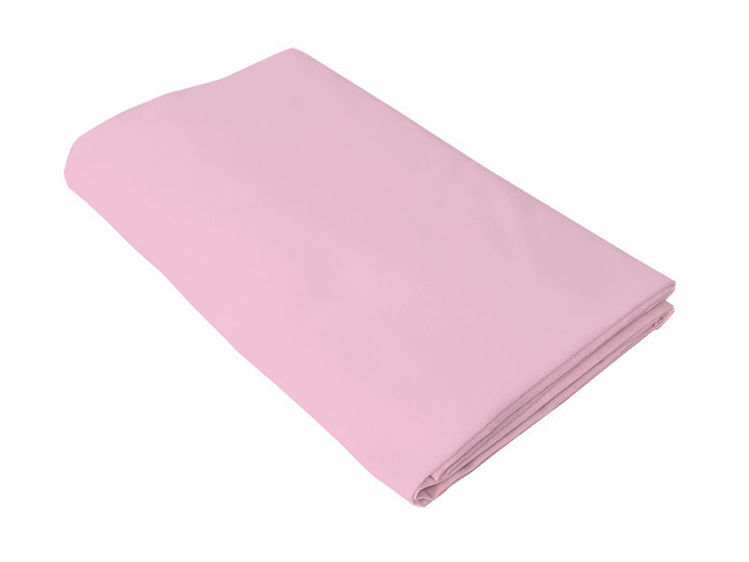 Cearceaf Bumbac KidsDecor Roz 70x110 cm cu Elastic - imagine 3