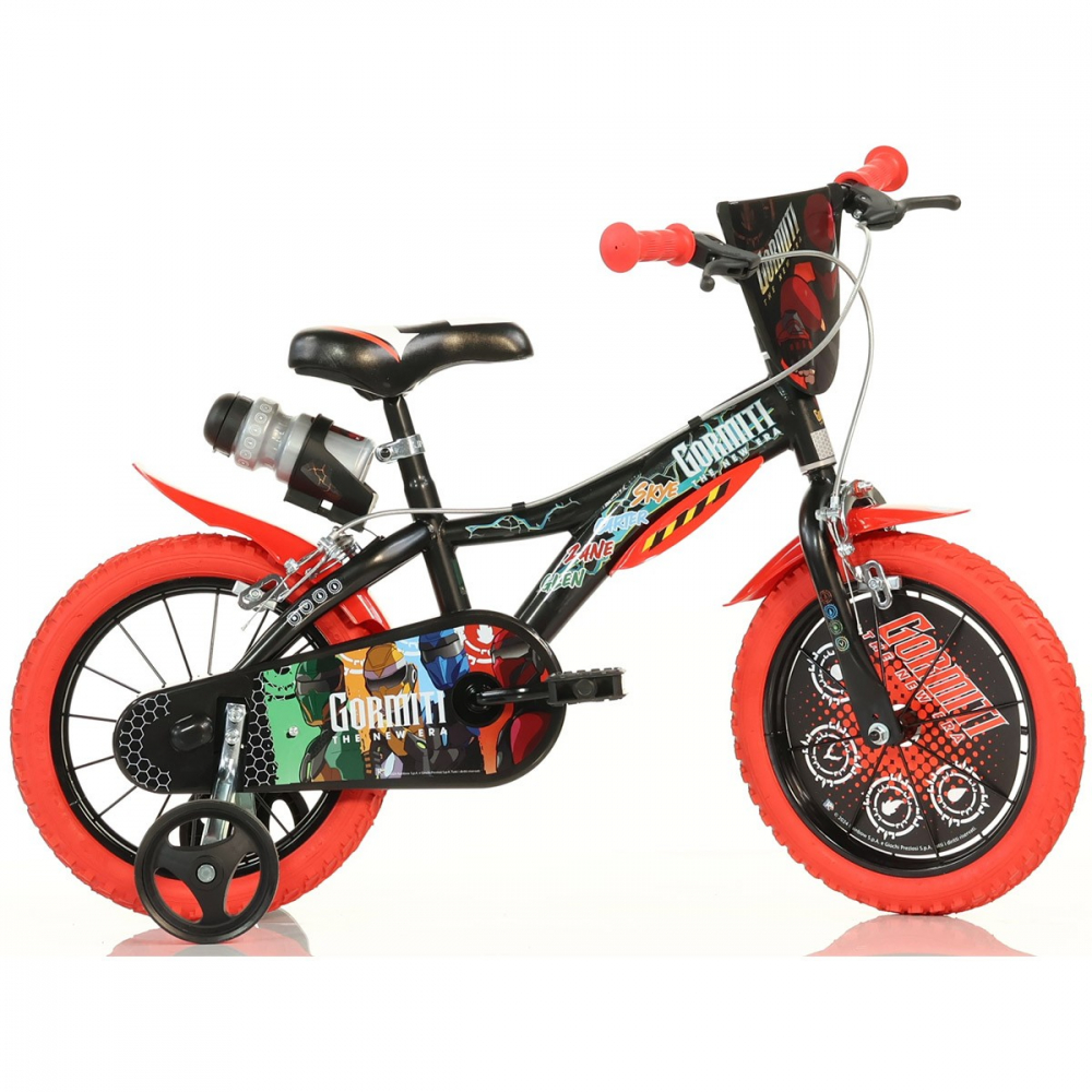 Bicicleta Dino Bikes Gormiti 14" Copii 3-6 Ani