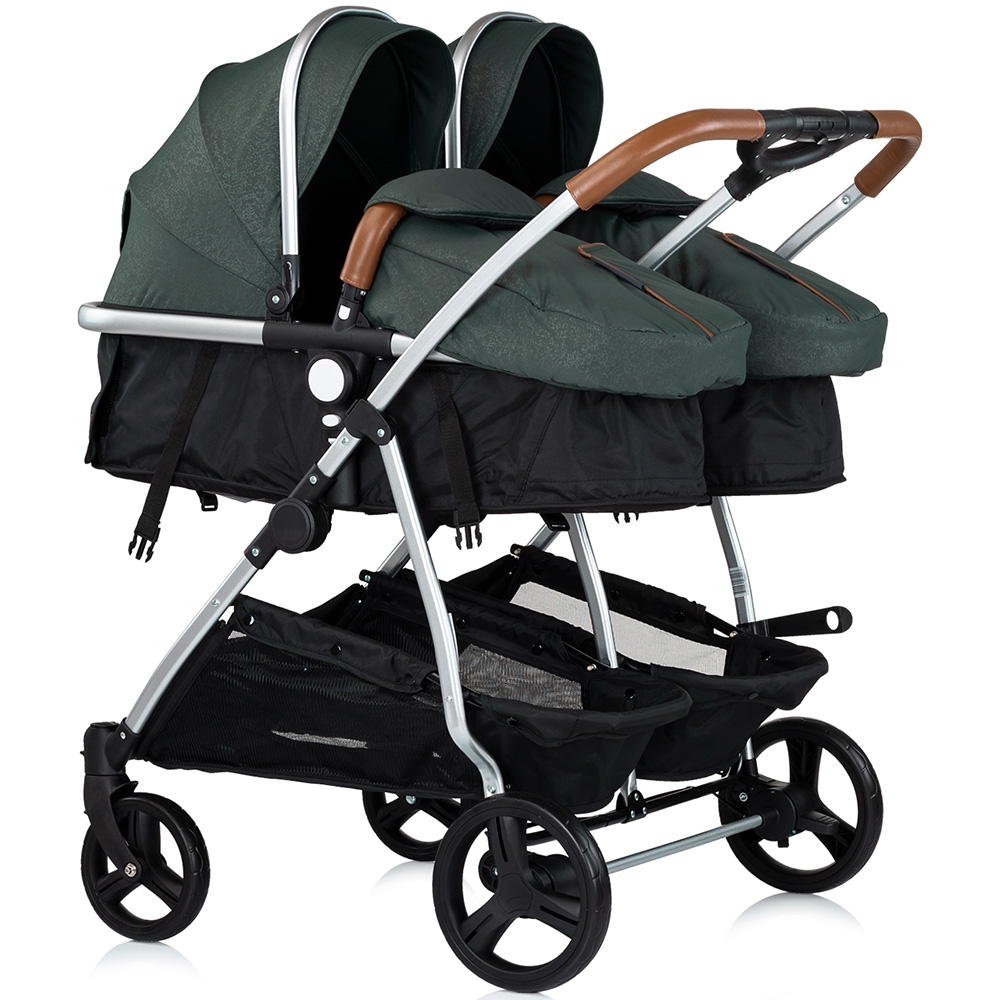 Carucior Gemeni Chipolino Duo Smart Usor si Compact