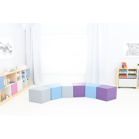 Set 6 Scaune Spuma Moje Bambino - Ignifug - imagine 7