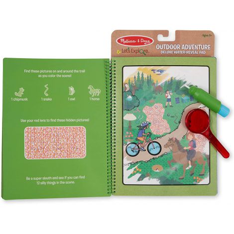 Carnet Apa Magica Melissa & Doug, Sa Exploram Natura - imagine 2