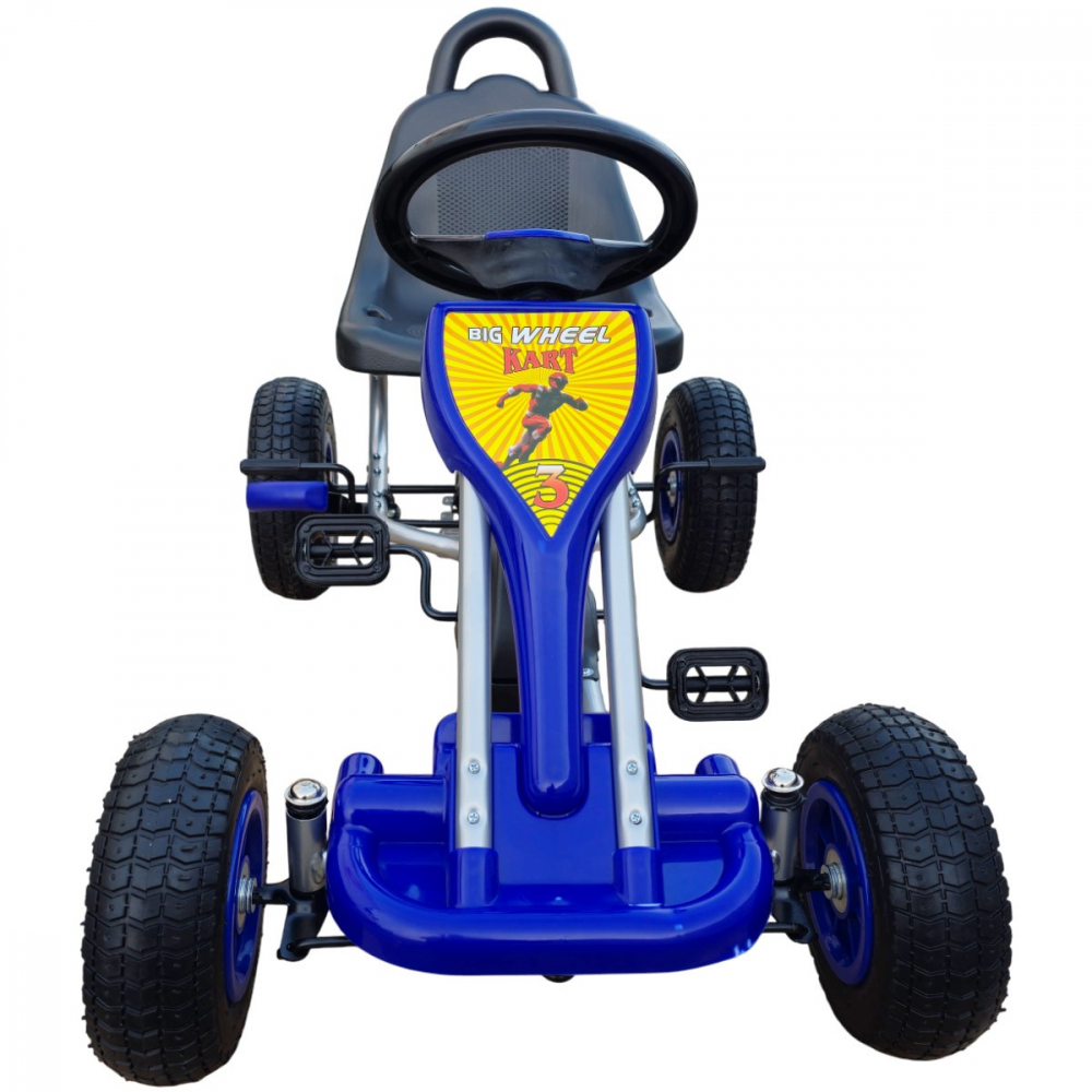 Kidscare Kart Pedale Albastru 3-6 Ani