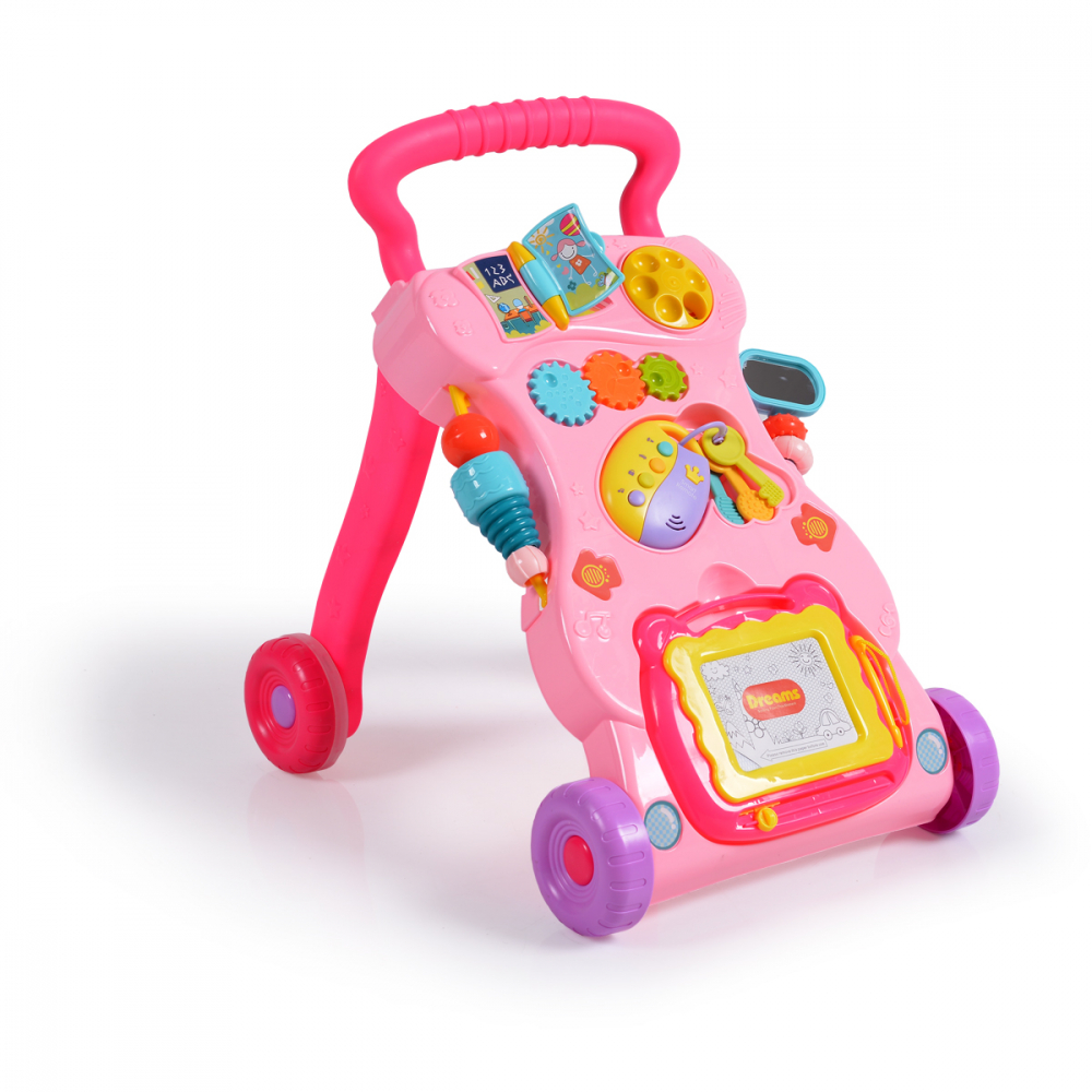 Antepremergator Moni Dreams Pink cu Activitati - imagine 3