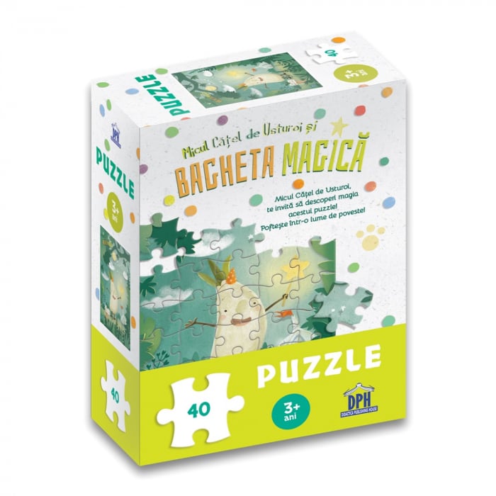 Puzzle DPH Micul Catel de Usturoi 40 piese