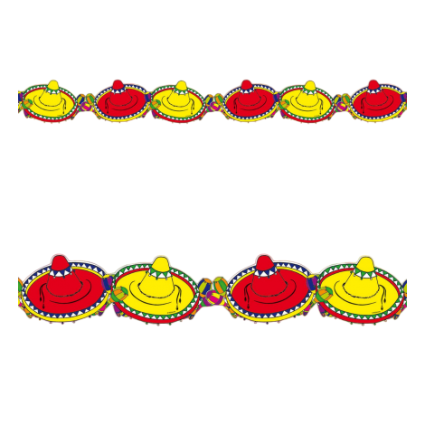 Ghirlanda Sombrero 3m Widmann Decor Petrecere