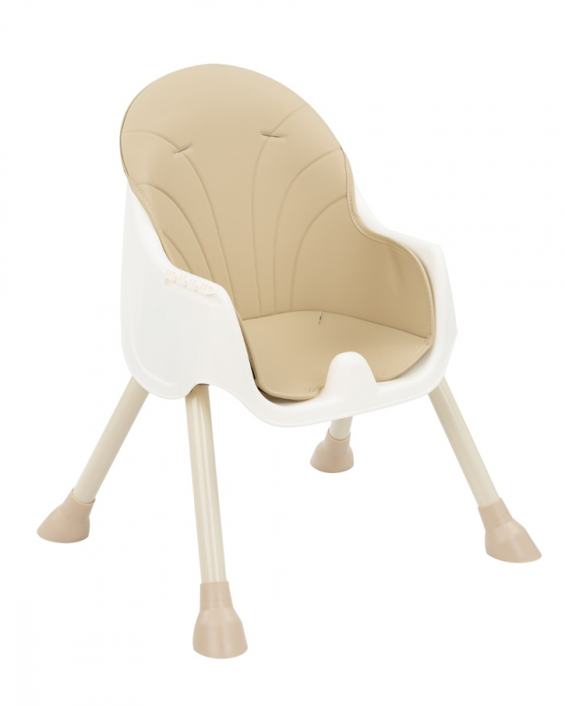 Scaun de masă KikkaBoo 2 în 1 Pliabil, Brie Beige - imagine 7