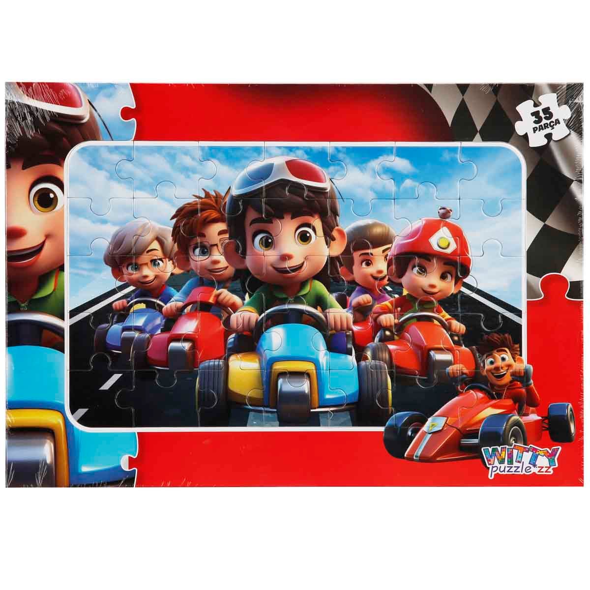 Puzzle Curse Copii 35 Piese Witty Puzzlezz