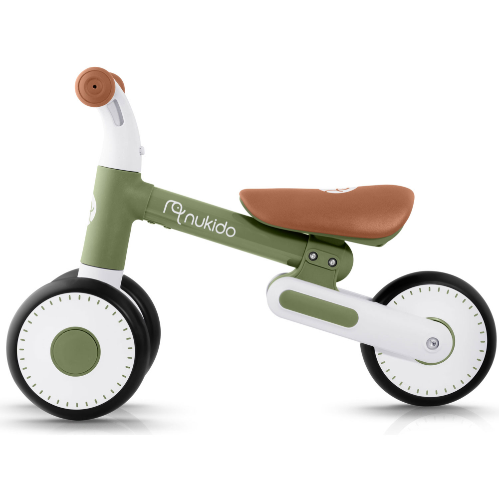 Bicicleta Echilibru Nukido Verde | Dezvoltare Copii - imagine 3