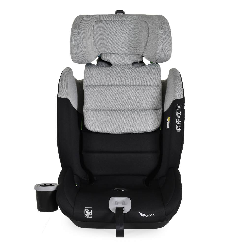 Scaun Cangaroo Falcon I-Size R129 Grey