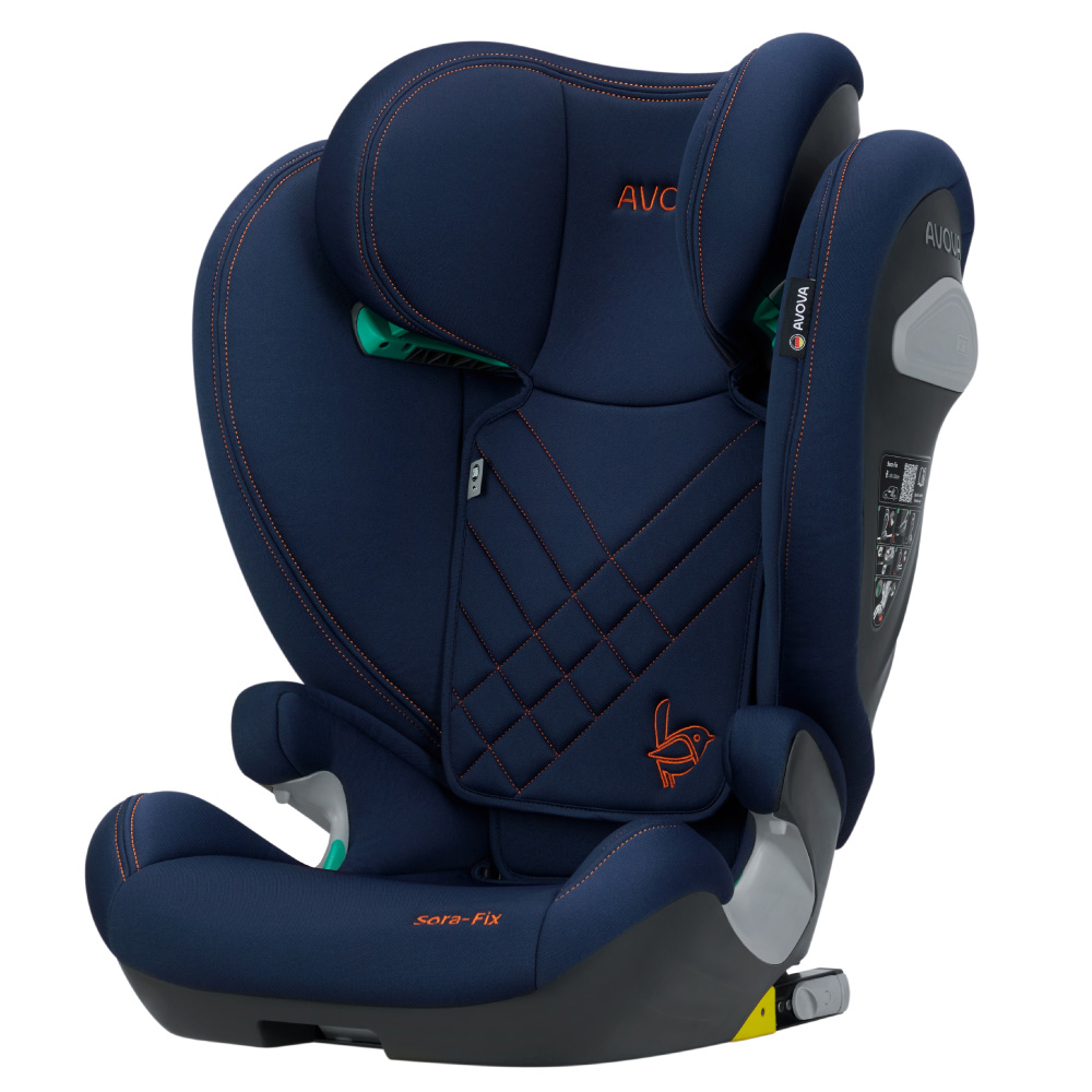 Avova Sora-Fix Koala Orange, Scaun Auto 3-12 Ani - imagine 4
