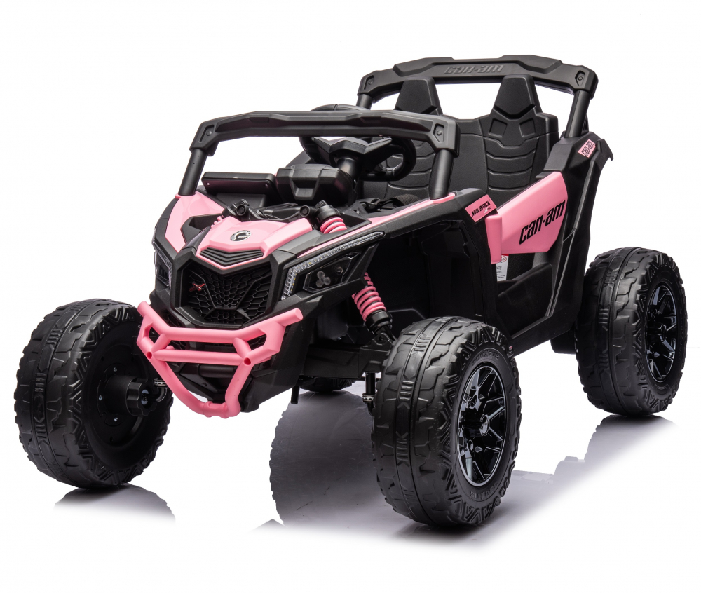 Mașinuță Can Am Pink 12V cu telecomandă - Nichiduta