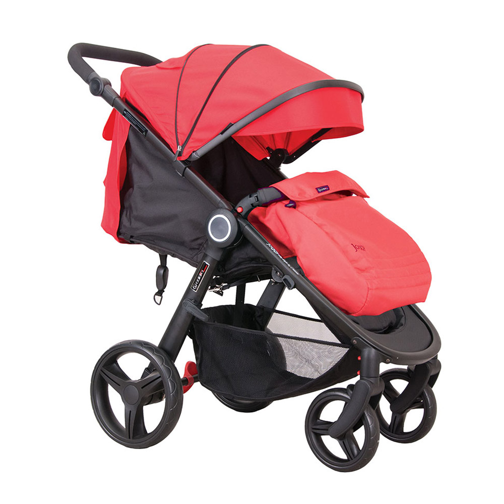 Carucior Sport Joggy Rosu Coletto | Confort Sigur - imagine 3
