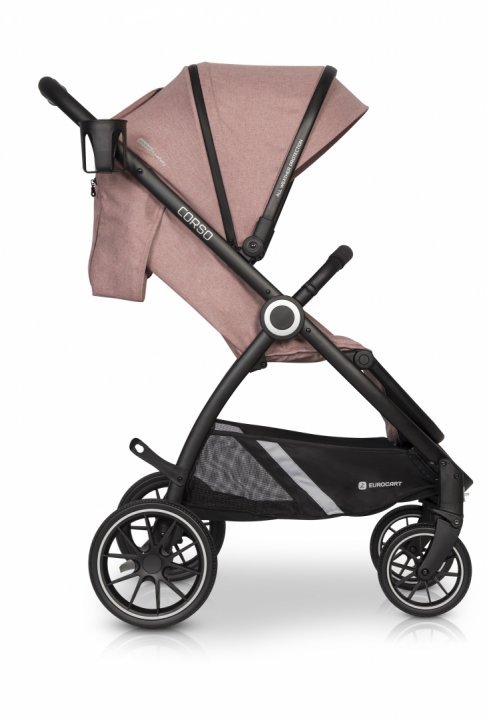 Carucior Euro-Cart Corso Aluminiu Rose - imagine 5