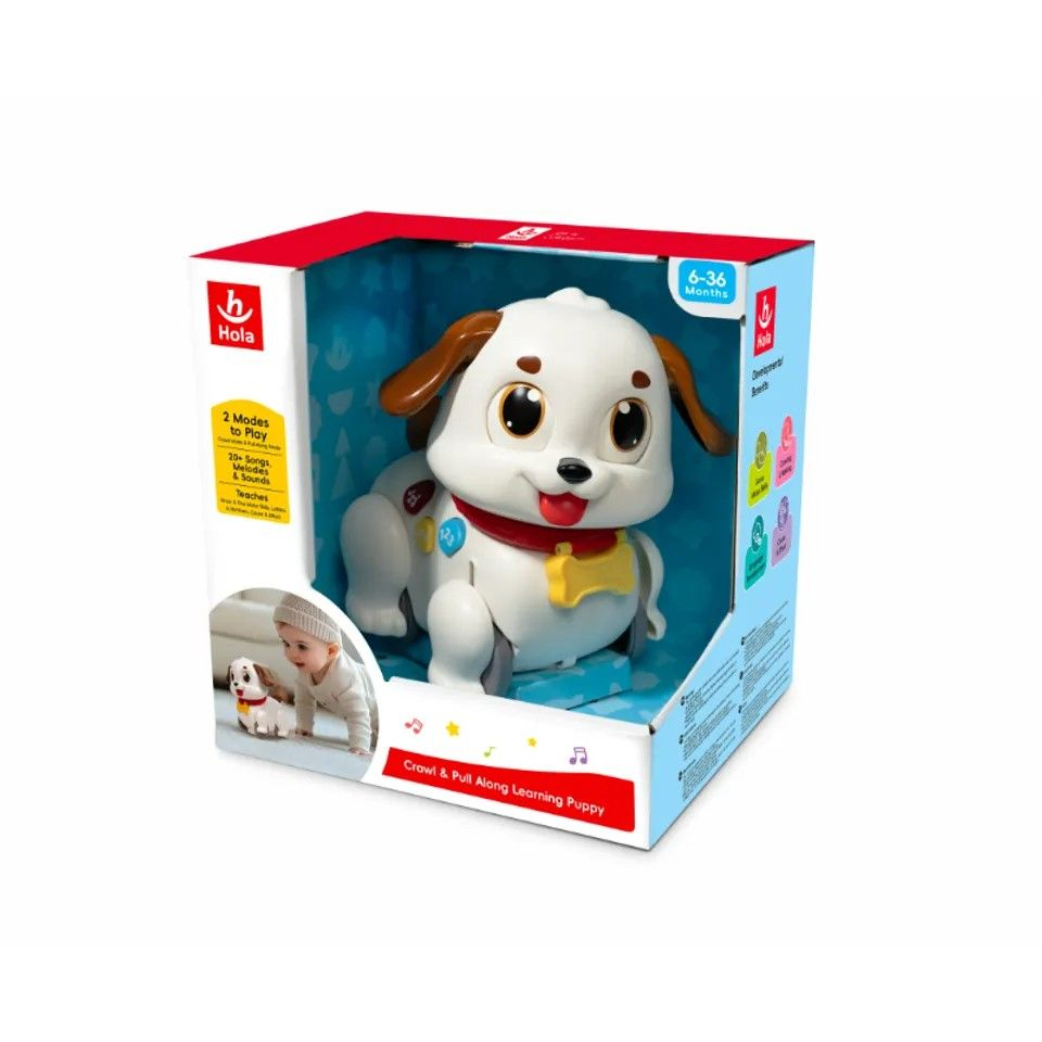 Catelus Interactiv Hola - Jucarie Educativa Bebe