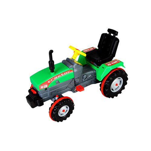 Tractor Pedale Pilsan Green cu Scaun Reglabil - imagine 2