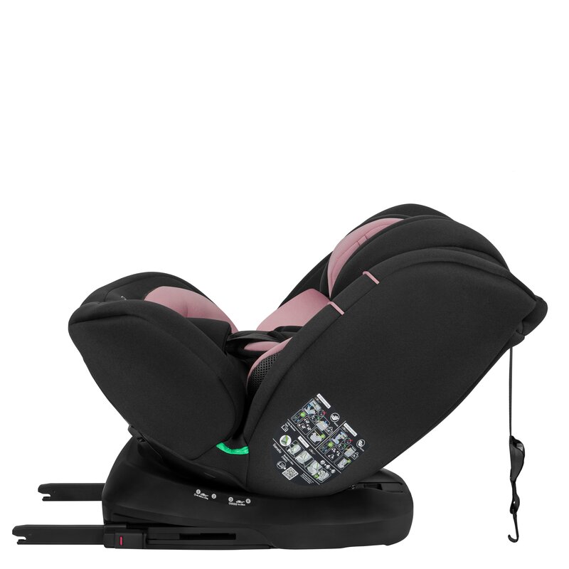 Lionelo Bastiaan i-Size 4in1 Rotativ Pink