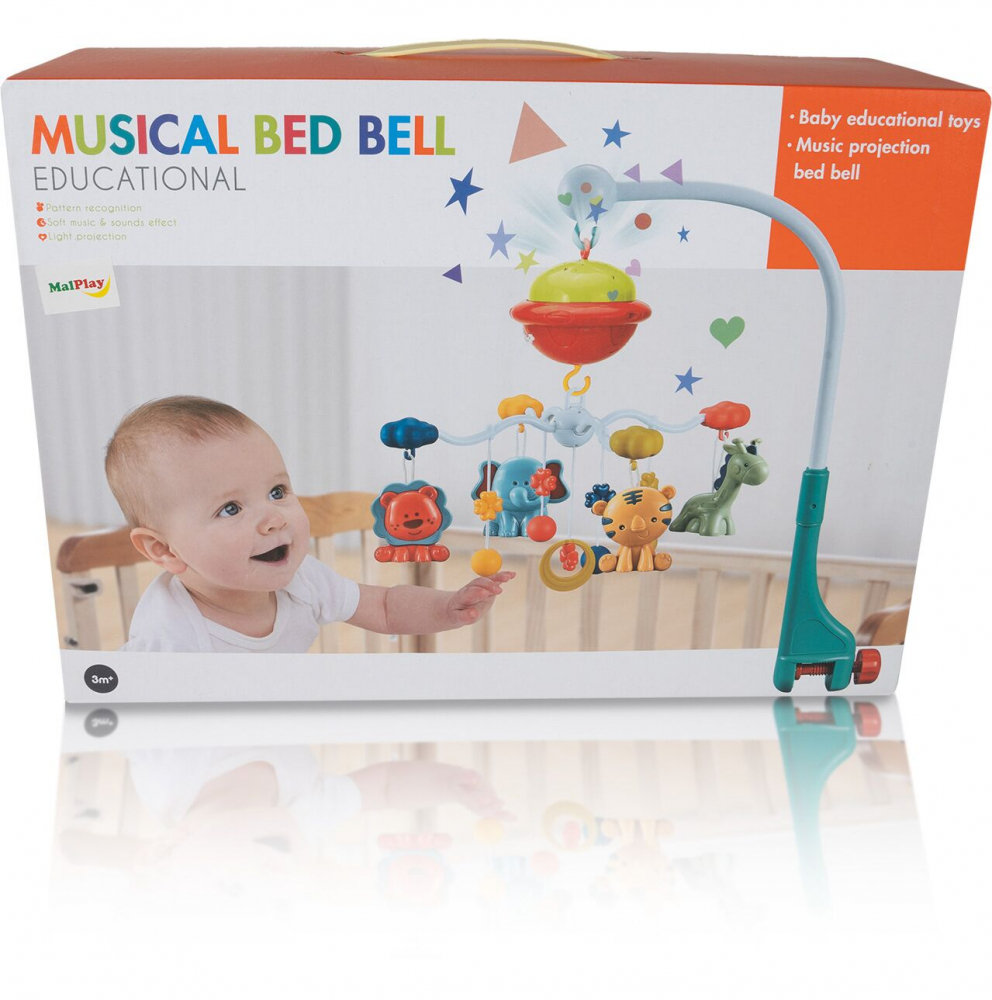 Carusel Muzical Patut Malplay cu Proiector - imagine 7