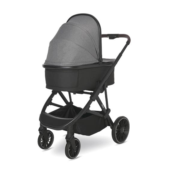 Lorelli Aria 3in1 Grey - Carucior complet cu scaun auto - imagine 4