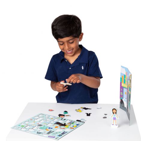 Set Magnetic Meserii Melissa & Doug - 83 Piese - imagine 3