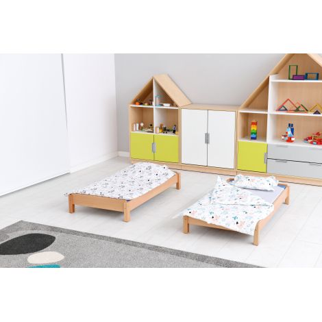 Lenjerie Pat Copii Gri-Roz Moje Bambino - imagine 11